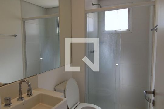 Venda de apartamento mobiliado com 3 quartos. — Banheiro da Suíte 1