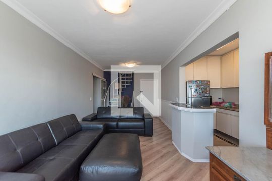 Comprar apartamento no Brooklin com 2 quartos, closet, piscina e churrasqueira no condomínio. — Sala