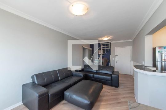 Comprar apartamento no Brooklin com 2 quartos, closet, piscina e churrasqueira no condomínio. — Sala