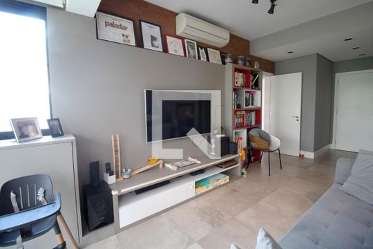 Apartamento à venda, com 89 m², 2 quartos e 2 vagas — Sala