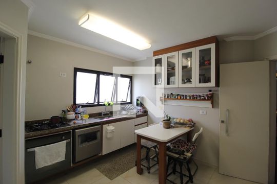 Apartamento à venda, com 196 m², 4 quartos e 3 vagas — Cozinha