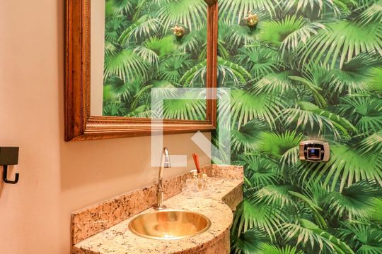 Comprar apartamento mobiliado em Campo Belo: 5 quartos, 4 suítes, varanda e closet. — Lavabo 1