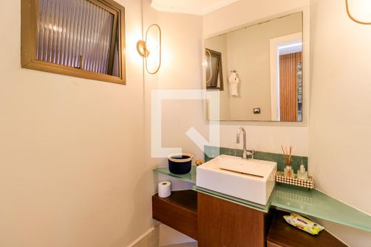 Comprar apartamento mobiliado em Campo Belo: 5 quartos, 4 suítes, varanda e closet. — Lavabo 2