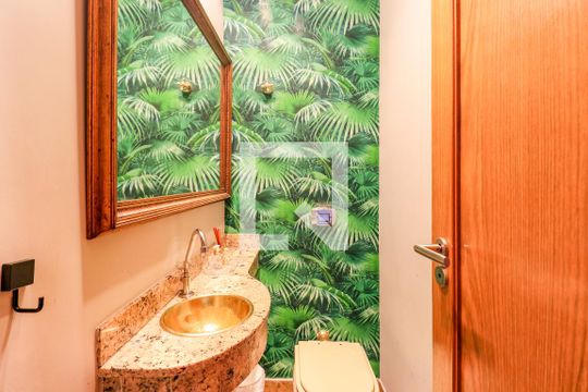 Comprar apartamento mobiliado em Campo Belo: 5 quartos, 4 suítes, varanda e closet. — Lavabo 1