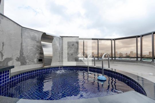 Apartamento à venda em Campo Belo: 3 quartos, varanda, closet, academia e pets permitidos. — Piscina da Cobertura