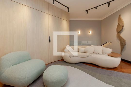 Apartamento à venda em Campo Belo: 3 quartos, varanda, closet, academia e pets permitidos. — Sala da Cobertura