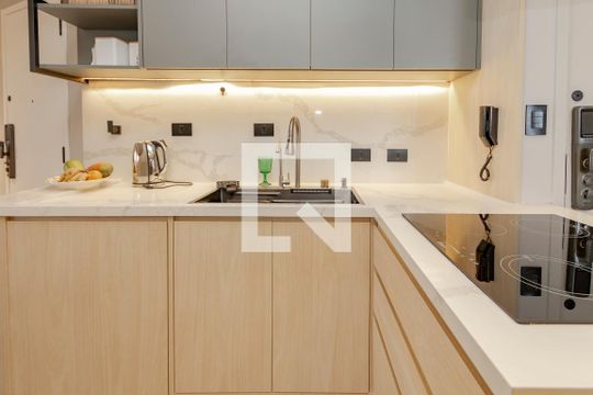 Apartamento à venda em Campo Belo: 3 quartos, varanda, closet, academia e pets permitidos. — Cozinha