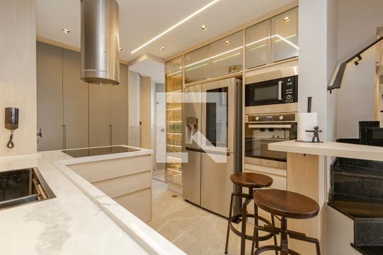 Apartamento à venda em Campo Belo: 3 quartos, varanda, closet, academia e pets permitidos. — Cozinha