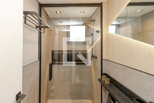 Apartamento à venda em Campo Belo: 3 quartos, varanda, closet, academia e pets permitidos. — Banheiro