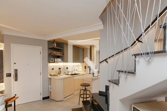 Apartamento à venda em Campo Belo: 3 quartos, varanda, closet, academia e pets permitidos. — Sala