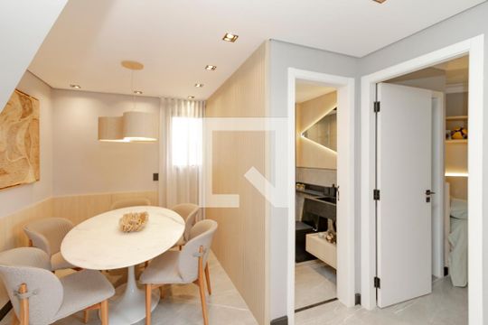 Apartamento à venda em Campo Belo: 3 quartos, varanda, closet, academia e pets permitidos. — Sala de Jantar