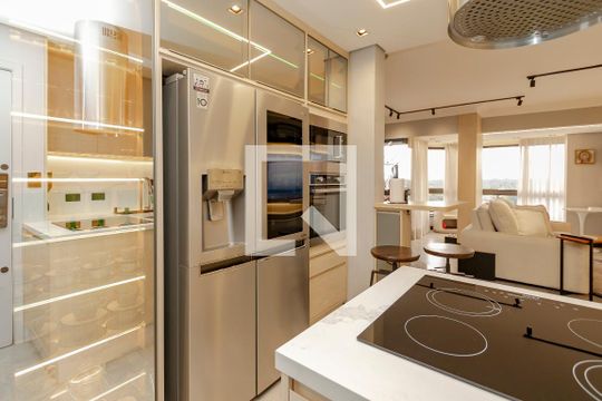 Apartamento à venda em Campo Belo: 3 quartos, varanda, closet, academia e pets permitidos. — Cozinha