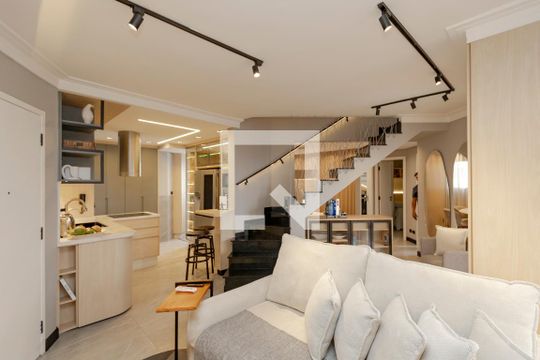 Apartamento à venda em Campo Belo: 3 quartos, varanda, closet, academia e pets permitidos. — Sala