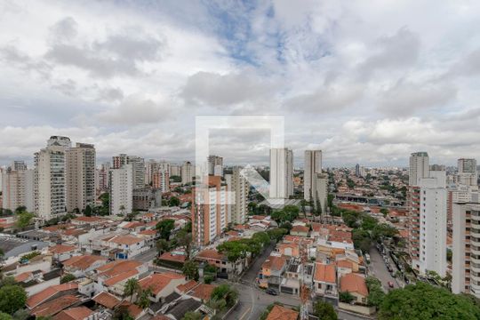 Apartamento à venda em Campo Belo: 3 quartos, varanda, closet, academia e pets permitidos. — Vista da Cobertura