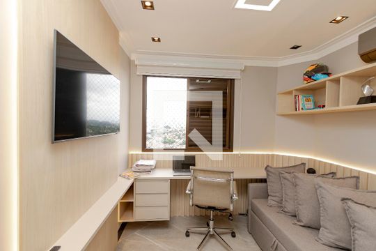 Apartamento à venda em Campo Belo: 3 quartos, varanda, closet, academia e pets permitidos. — Quarto