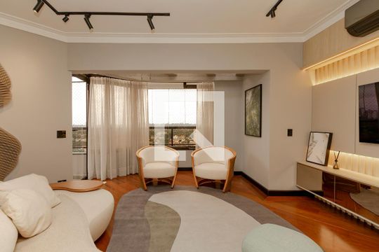 Apartamento à venda em Campo Belo: 3 quartos, varanda, closet, academia e pets permitidos. — Sala da Cobertura