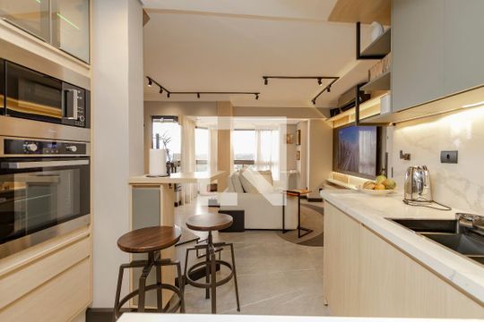 Apartamento à venda em Campo Belo: 3 quartos, varanda, closet, academia e pets permitidos. — Cozinha