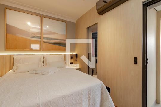 Apartamento à venda em Campo Belo: 3 quartos, varanda, closet, academia e pets permitidos. — Suíte 2