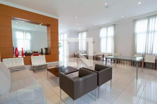 Apartamento mobiliado na Chácara Santo Antônio, 3 quartos, 2 suítes, piscina no condomínio. Ideal para comprar. — Área comum - Salão de festas