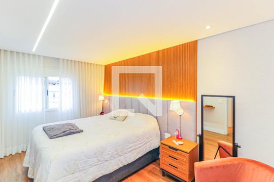 Apartamento mobiliado na Chácara Santo Antônio, 3 quartos, 2 suítes, piscina no condomínio. Ideal para comprar. — Suíte 1