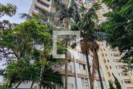 Apartamento mobiliado no Brooklin com 4 suítes e varanda, ideal para comprar. — Fachada