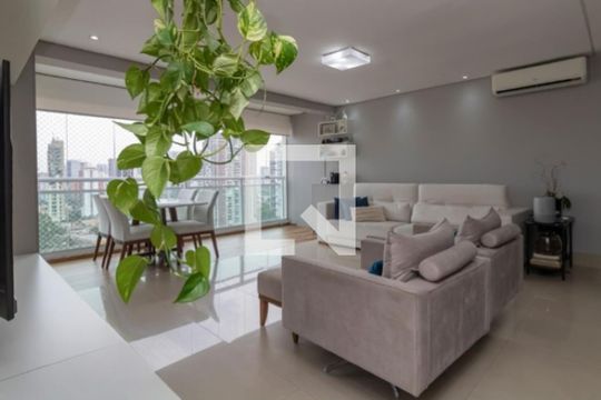Apartamento mobiliado à venda no Brooklin, com 2 quartos, piscina e varanda gourmet. Compra ideal para você! — foto 1