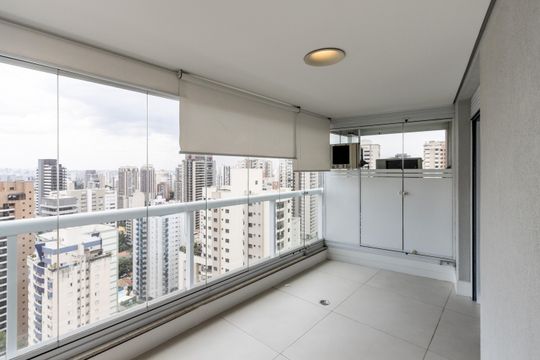 Apartamento para comprar com 3 suítes e varanda gourmet. — Varanda da Suite