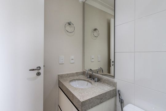 Apartamento para comprar com 3 suítes e varanda gourmet. — Quarto 3 - Banheiro da Suite