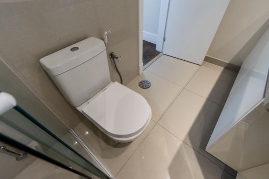 Apartamento para comprar com 3 suítes e varanda gourmet. — Quarto 1 - Banheiro da Suite Master