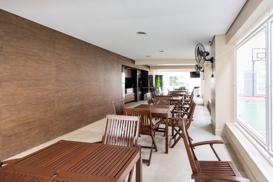 Apartamento para comprar com 3 suítes e varanda gourmet. — Churrasqueira