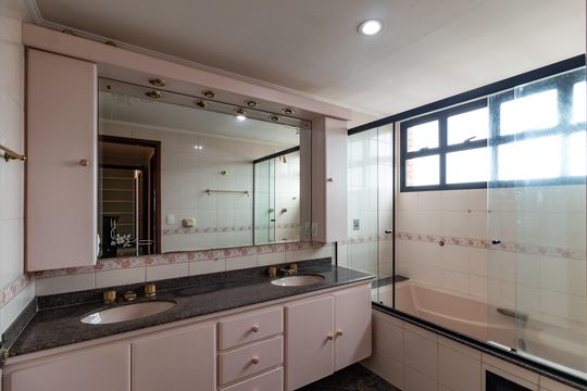 Apartamento para aluguel com 2 quartos, academia no condomínio e aceita animais. — Banheiro da Suíte
