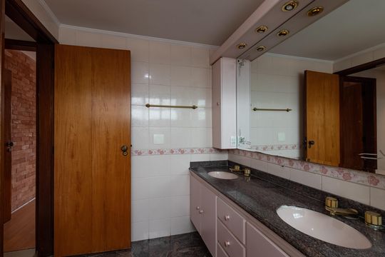 Apartamento para aluguel com 2 quartos, academia no condomínio e aceita animais. — Banheiro da Suíte