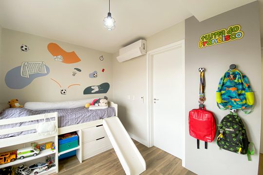 Apartamento na Vila Romana com 3 suítes, varanda e churrasqueira. Piscina no condomínio. Excelente compra! — Suíte 3
