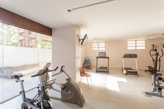 Apartamento à venda, com 128 m², 3 quartos e 2 vagas — Área comum - Academia