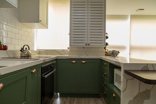 Apartamento com 3 quartos, 2 suítes e varanda gourmet. Ideal para compra e perfeito para animais de estimação. — Cozinha
