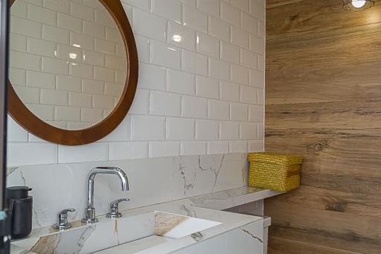 Apartamento com 3 quartos, 2 suítes e varanda gourmet. Ideal para compra e perfeito para animais de estimação. — Banheiro da Cobertura