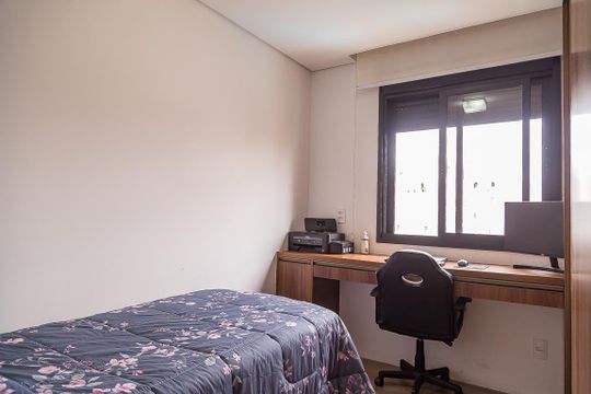 Apartamento com 3 quartos, 2 suítes e varanda gourmet. Ideal para compra e perfeito para animais de estimação. — Quarto 1