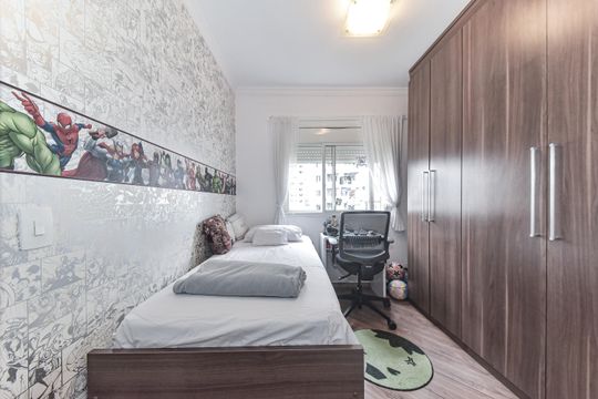 Apartamento à venda, com 110 m², 3 quartos e 2 vagas — Quarto 1
