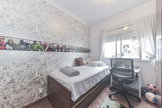 Apartamento à venda, com 110 m², 3 quartos e 2 vagas — Quarto 1