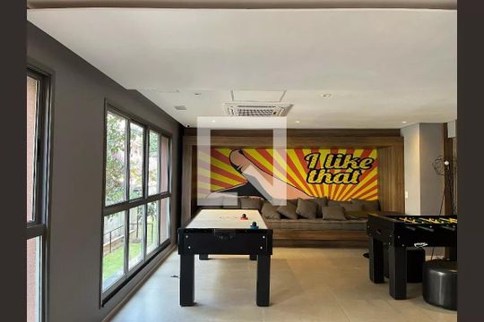 Comprar apartamento mobiliado com 3 quartos, piscina e academia no condomínio. — Área comum - Salão de Jogos