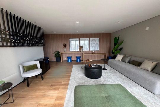 Compra apartamento mobiliado na Vila Clementino com 2 quartos, closet, academia, churrasqueira. — foto 1
