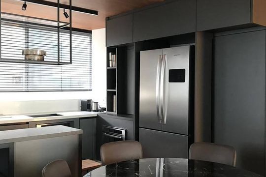 Compra apartamento mobiliado na Vila Nova Conceição com 2 quartos, varanda gourmet e piscina. — foto 31