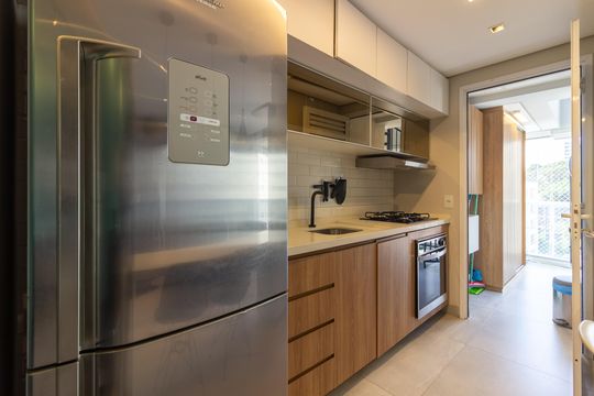 Apartamento com 3 quartos e academia no condomínio para comprar. — Cozinha e Área de Serviço