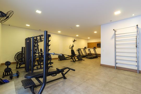 Apartamento com 3 quartos e academia no condomínio para comprar. — Área comum - Academia