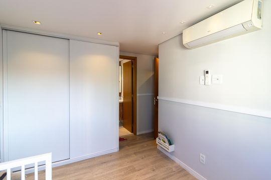 Apartamento com 3 quartos e academia no condomínio para comprar. — Suíte 1