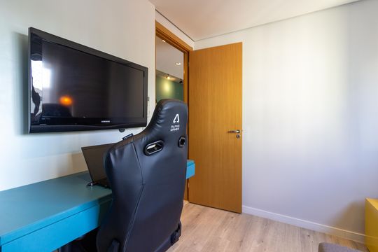 Apartamento com 3 quartos e academia no condomínio para comprar. — Quarto