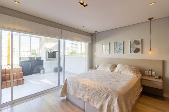 Apartamento com 3 quartos e academia no condomínio para comprar. — Suíte 2