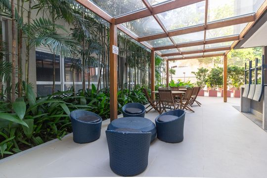 Apartamento com 3 quartos e academia no condomínio para comprar. — Área comum - Jardim