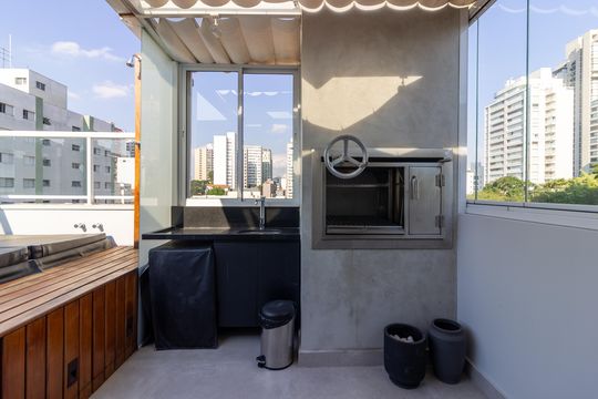 Apartamento com 3 quartos e academia no condomínio para comprar. — Terraço