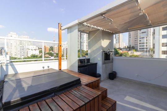 Apartamento com 3 quartos e academia no condomínio para comprar. — Terraço